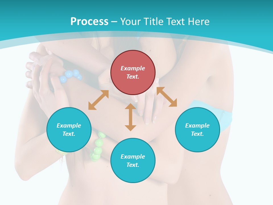 Sexy Tropic Bikini PowerPoint Template