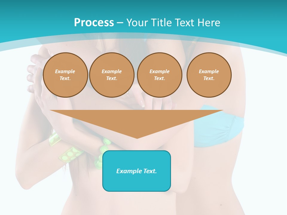 Sexy Tropic Bikini PowerPoint Template