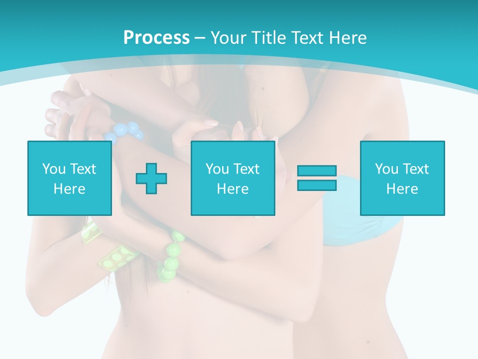 Sexy Tropic Bikini PowerPoint Template