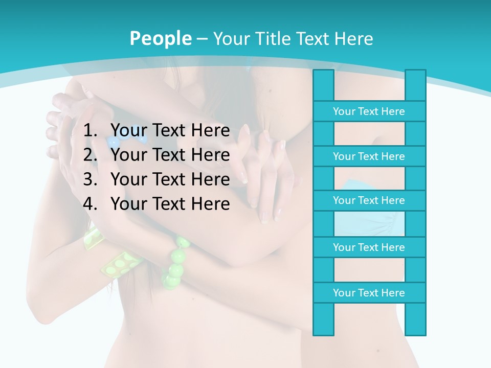 Sexy Tropic Bikini PowerPoint Template