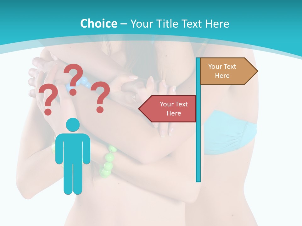 Sexy Tropic Bikini PowerPoint Template