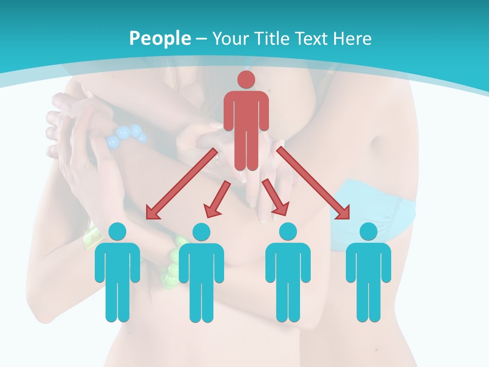 Sexy Tropic Bikini PowerPoint Template