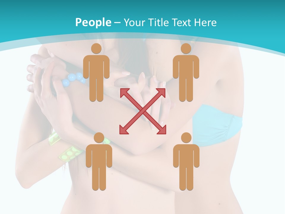 Sexy Tropic Bikini PowerPoint Template