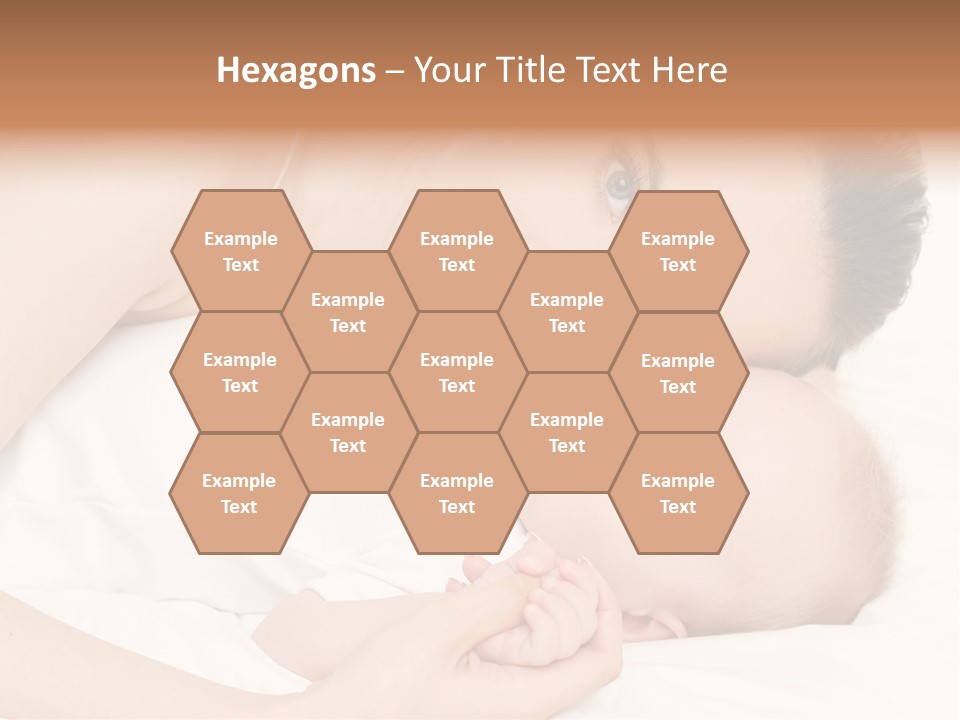 Cute Mother Two PowerPoint Template