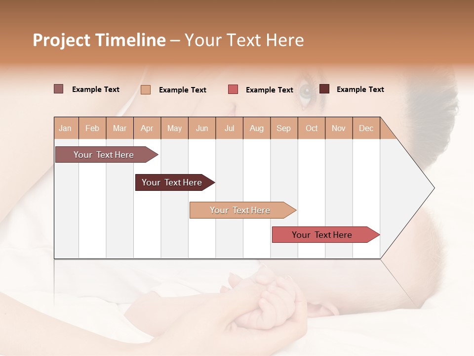Cute Mother Two PowerPoint Template