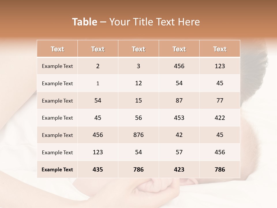 Cute Mother Two PowerPoint Template
