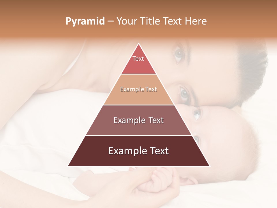 Cute Mother Two PowerPoint Template