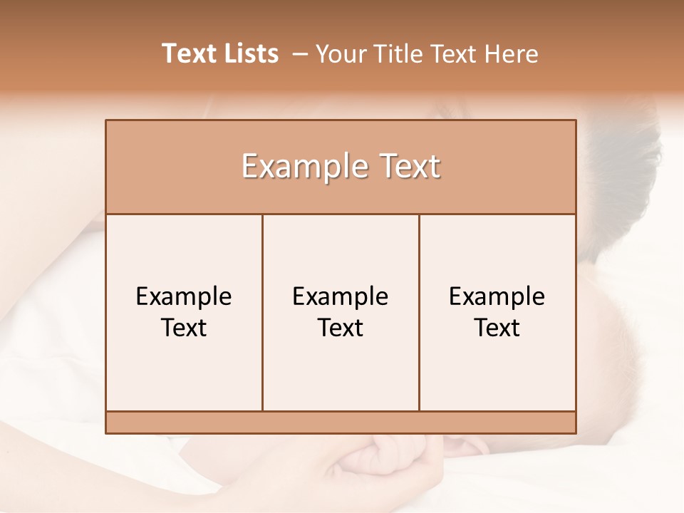 Cute Mother Two PowerPoint Template