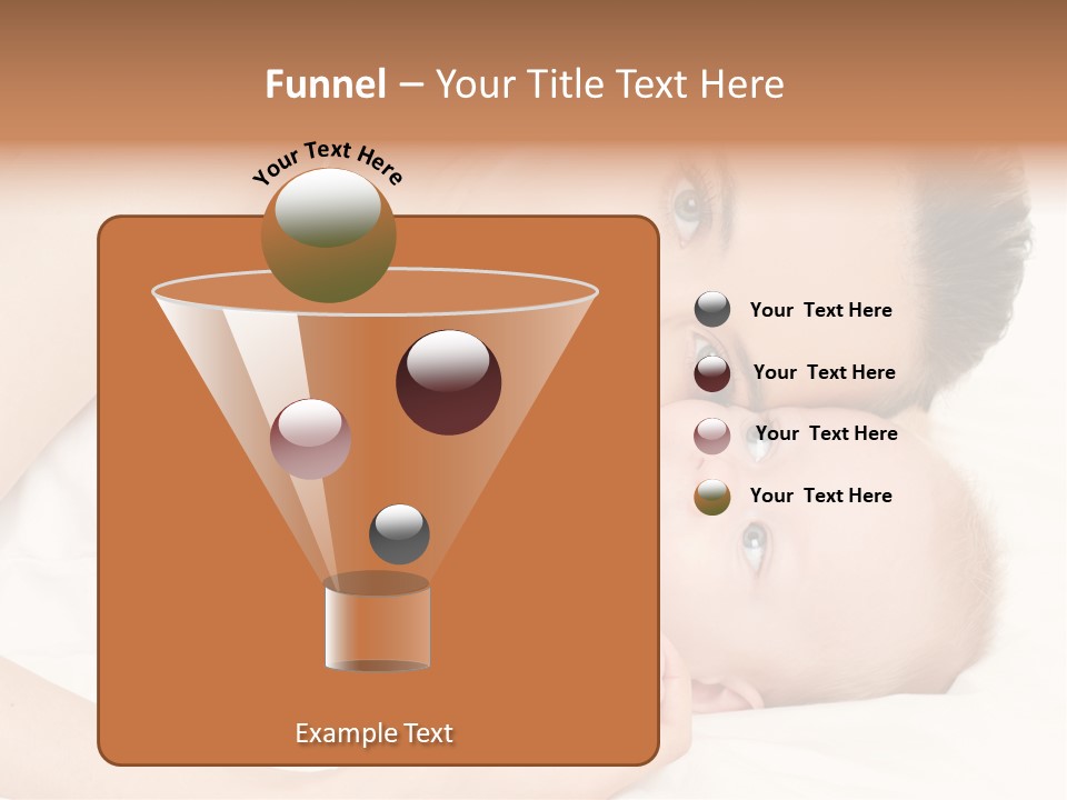 Cute Mother Two PowerPoint Template