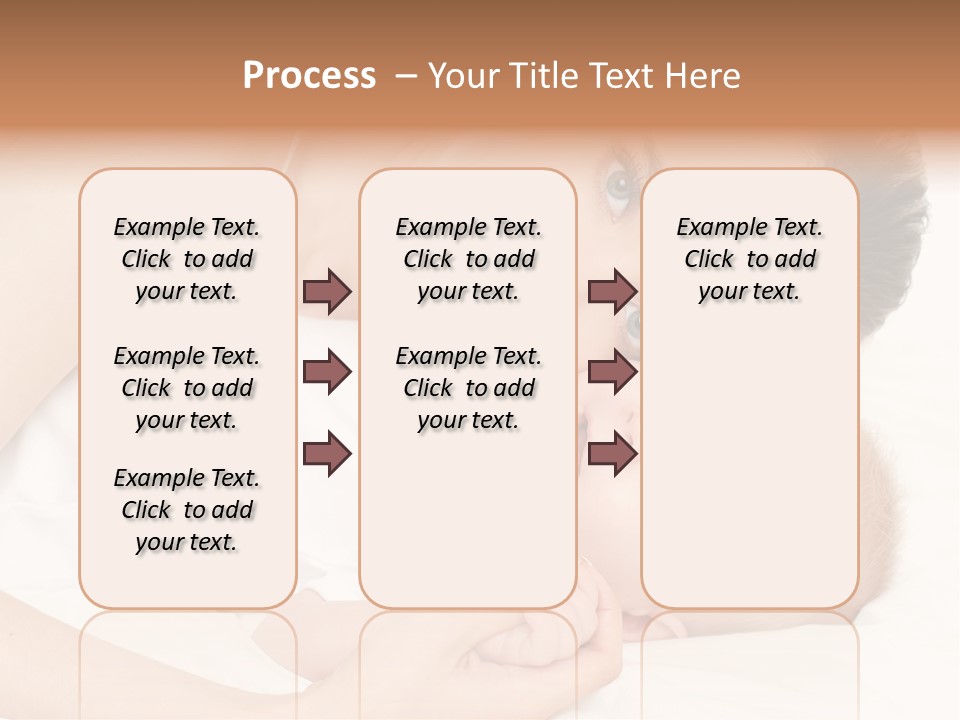 Cute Mother Two PowerPoint Template