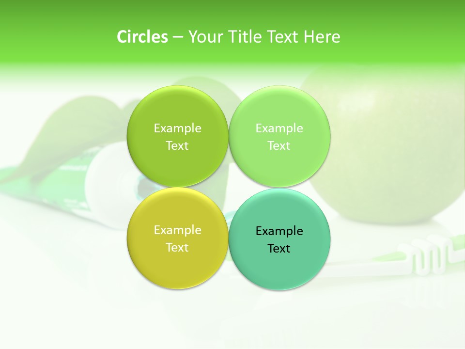 Toiletries Clean Object PowerPoint Template