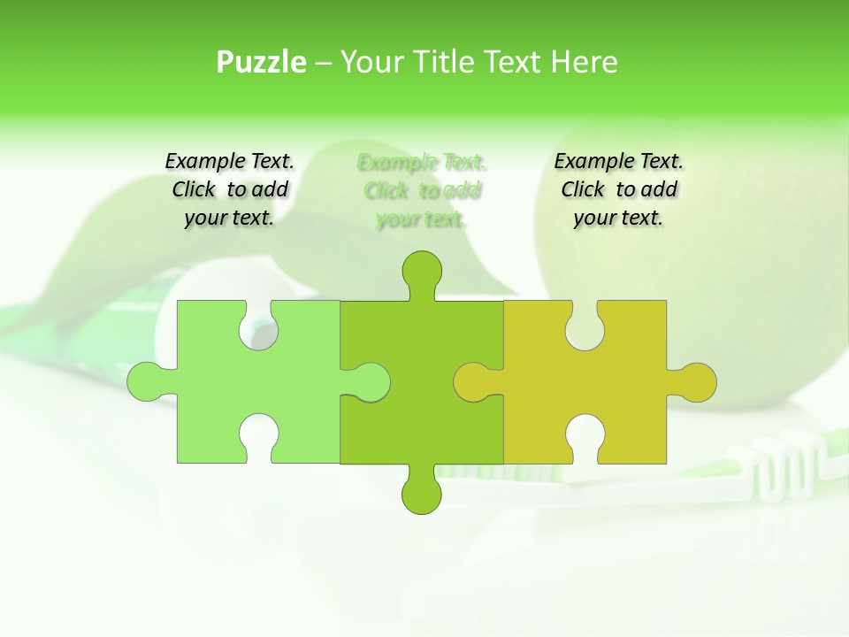 Toiletries Clean Object PowerPoint Template