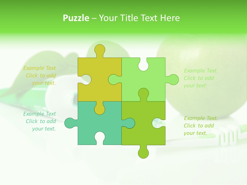 Toiletries Clean Object PowerPoint Template