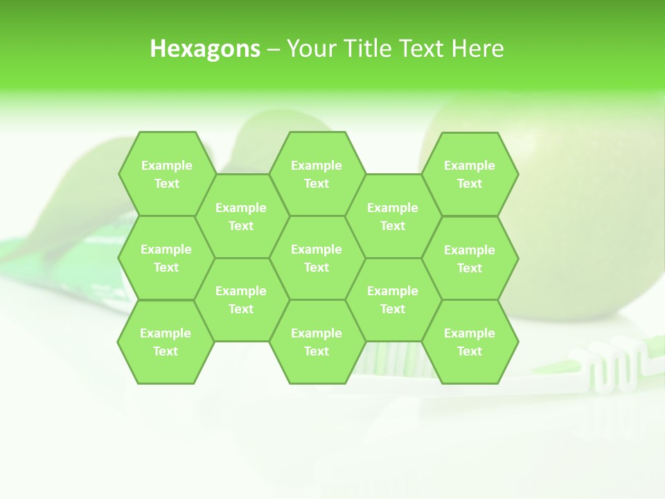 Toiletries Clean Object PowerPoint Template