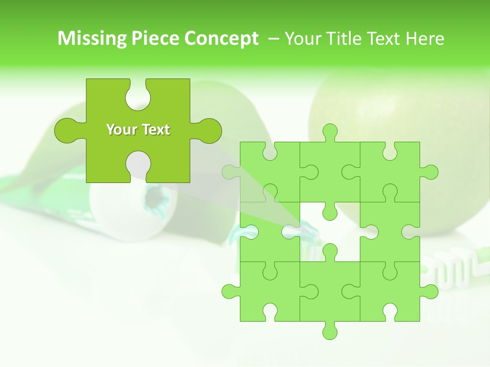 Toiletries Clean Object PowerPoint Template