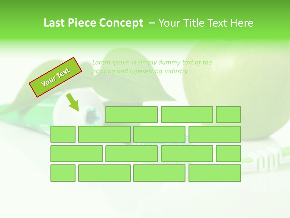 Toiletries Clean Object PowerPoint Template