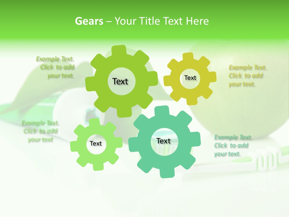 Toiletries Clean Object PowerPoint Template