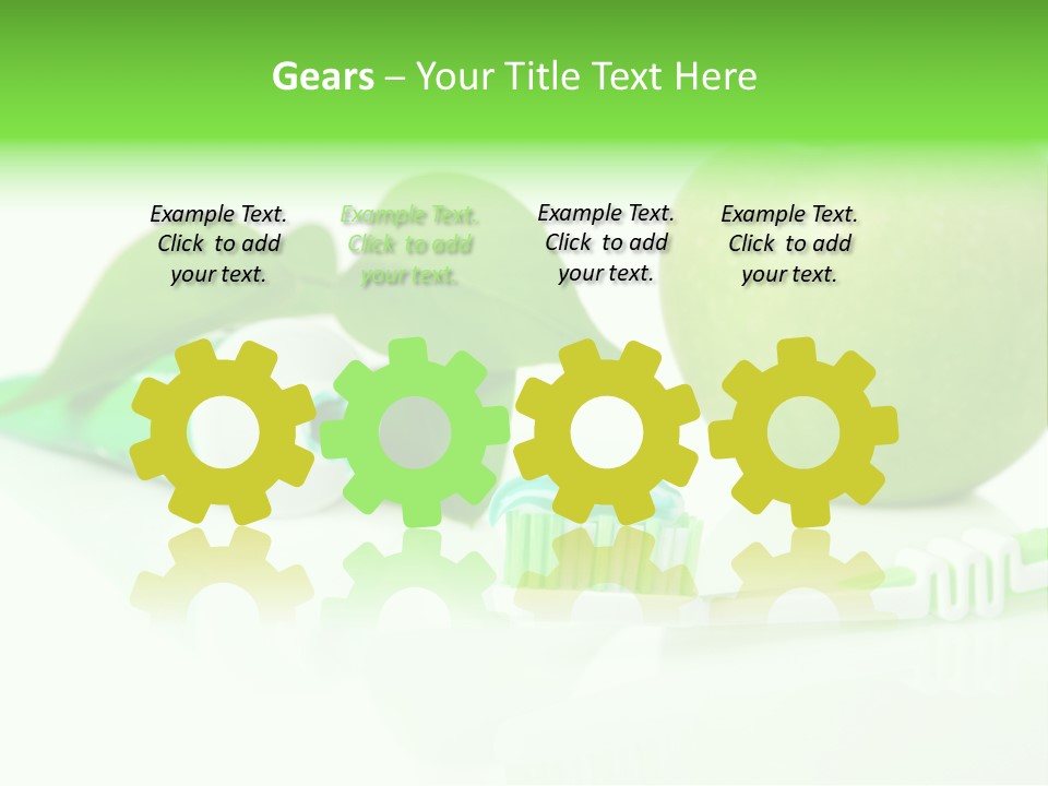 Toiletries Clean Object PowerPoint Template