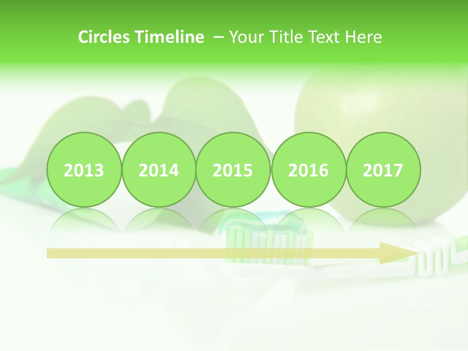 Toiletries Clean Object PowerPoint Template