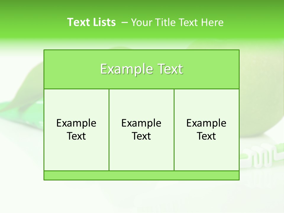 Toiletries Clean Object PowerPoint Template