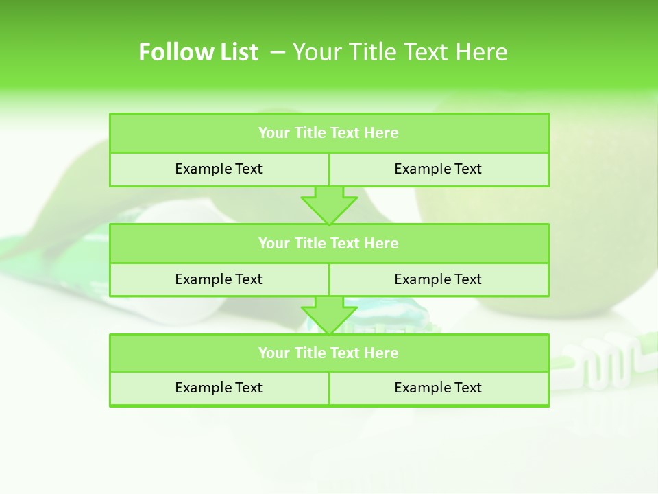 Toiletries Clean Object PowerPoint Template