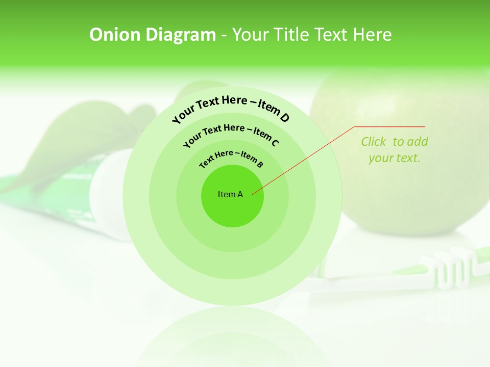 Toiletries Clean Object PowerPoint Template