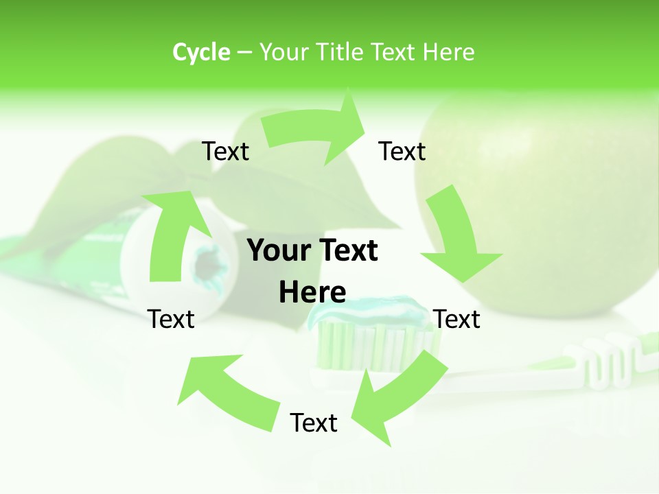 Toiletries Clean Object PowerPoint Template