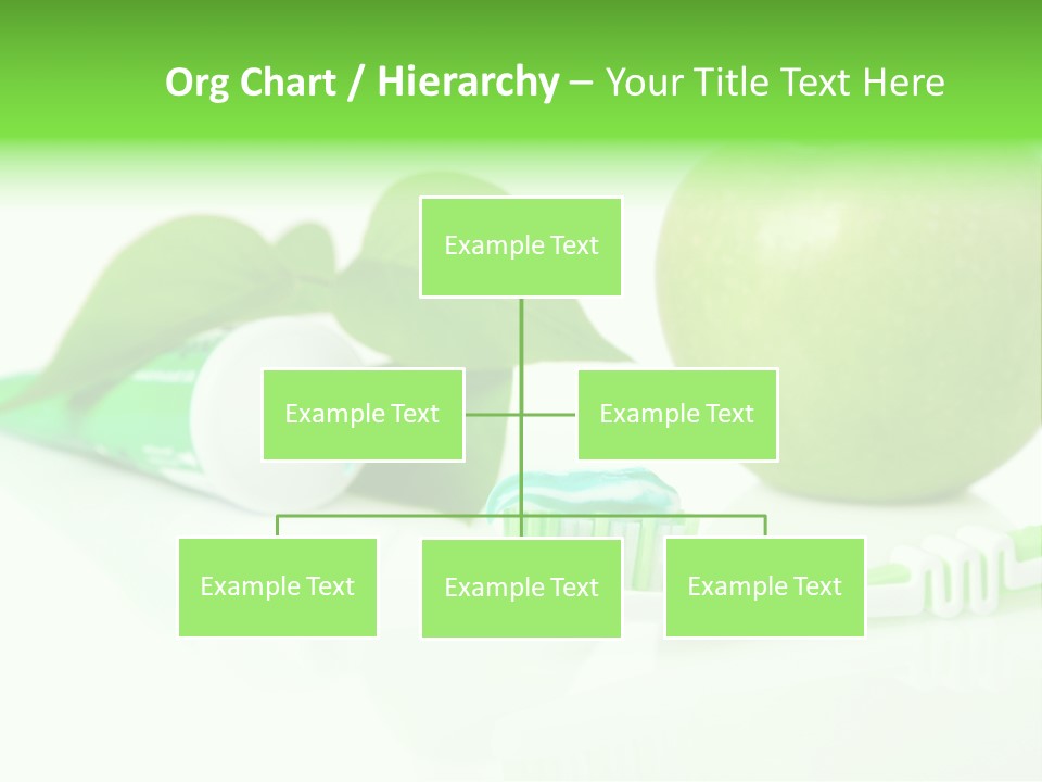 Toiletries Clean Object PowerPoint Template