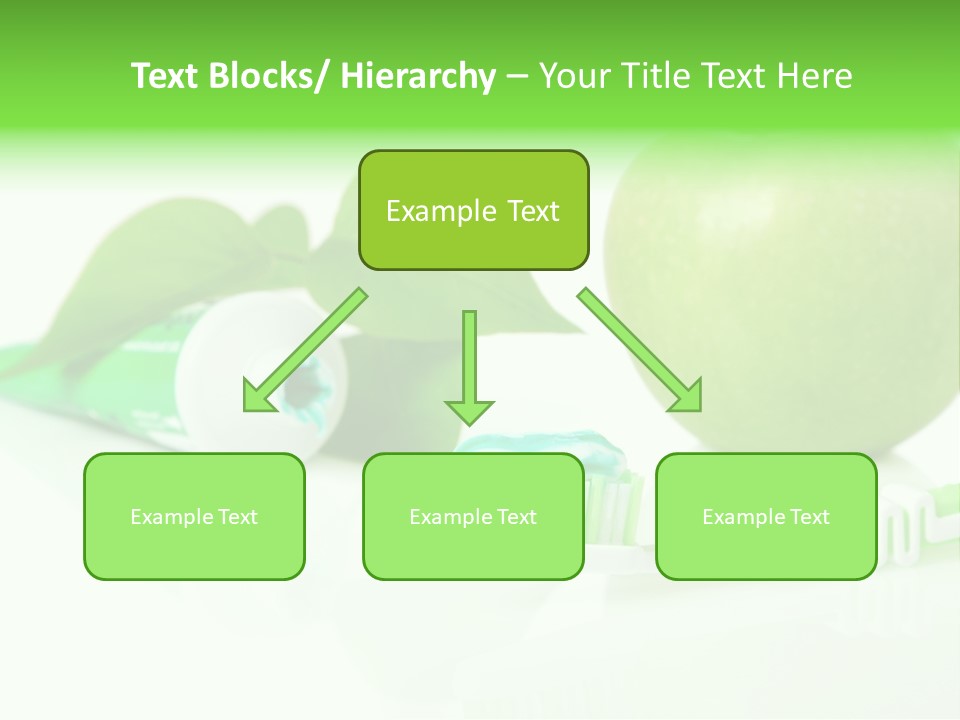 Toiletries Clean Object PowerPoint Template