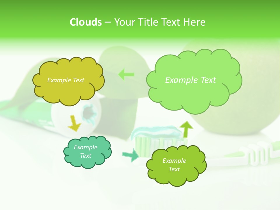 Toiletries Clean Object PowerPoint Template