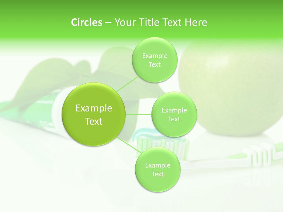 Toiletries Clean Object PowerPoint Template