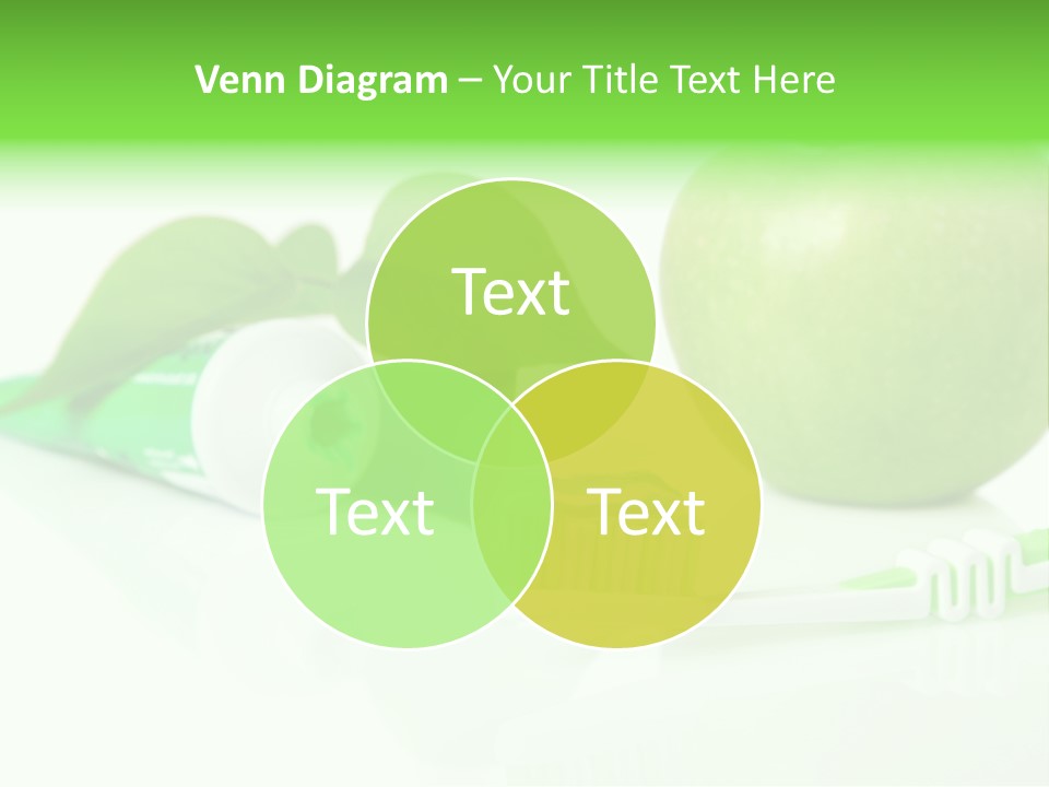 Toiletries Clean Object PowerPoint Template