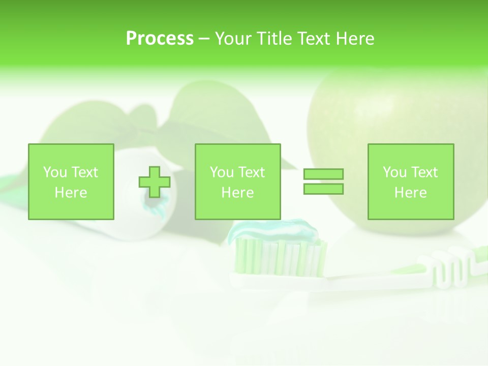 Toiletries Clean Object PowerPoint Template