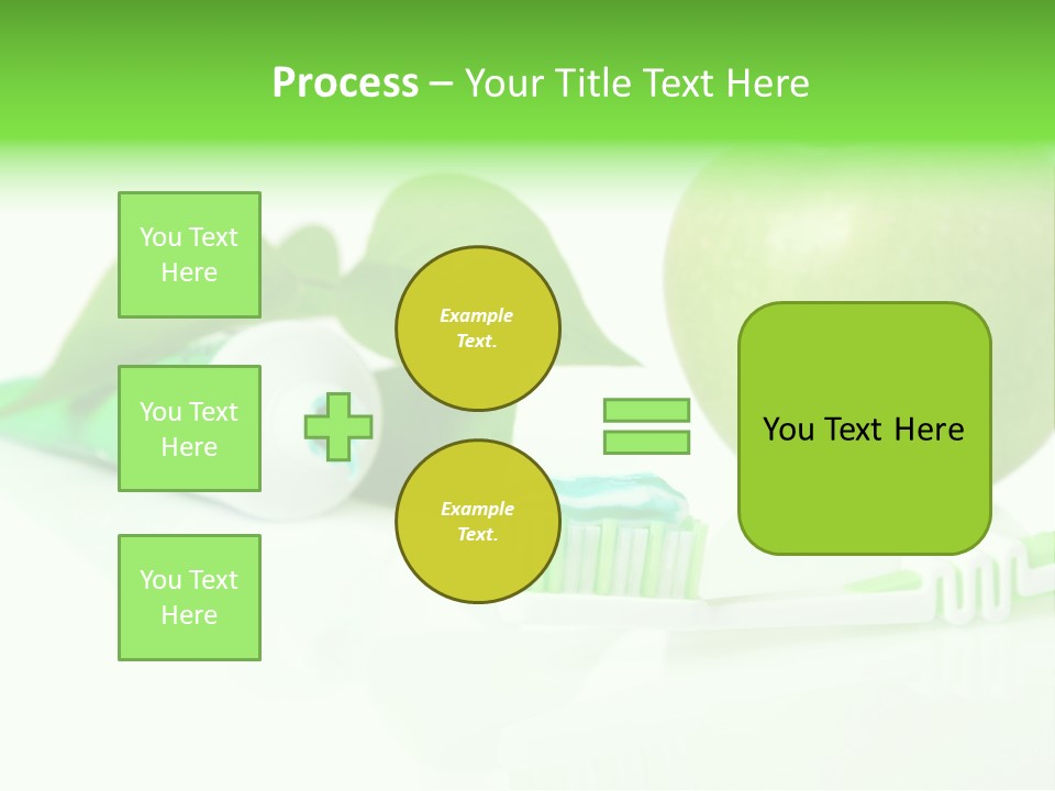 Toiletries Clean Object PowerPoint Template