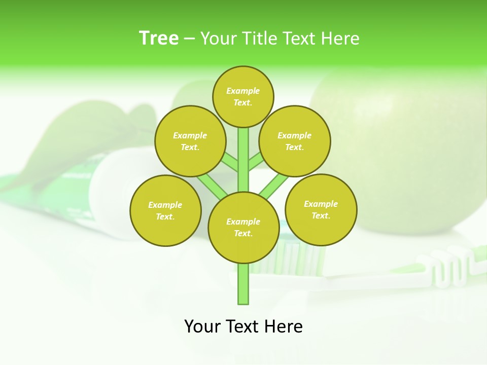 Toiletries Clean Object PowerPoint Template