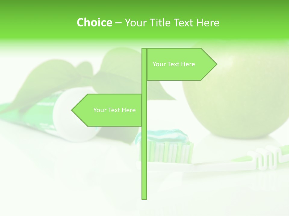 Toiletries Clean Object PowerPoint Template