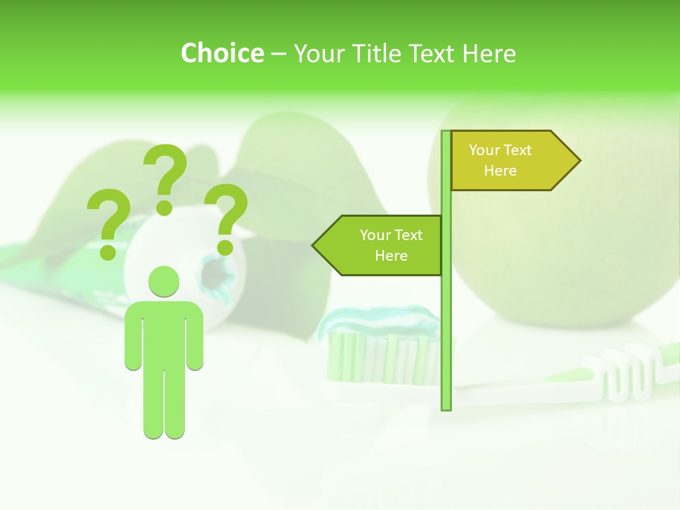 Toiletries Clean Object PowerPoint Template