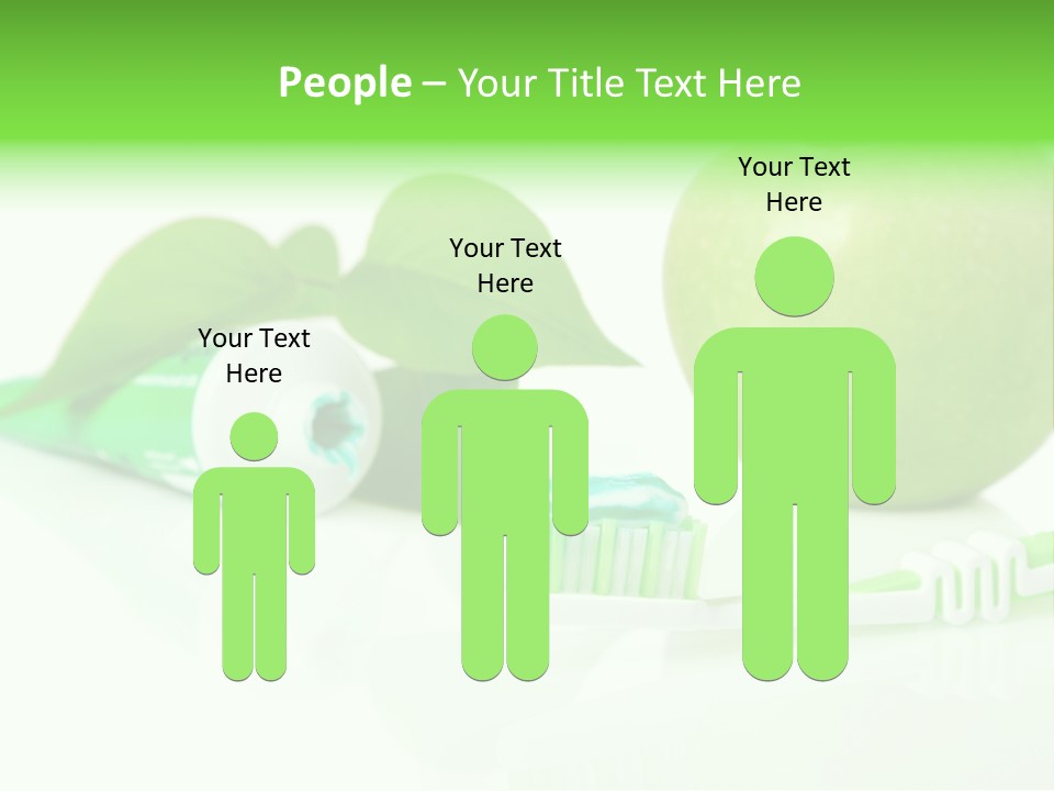 Toiletries Clean Object PowerPoint Template