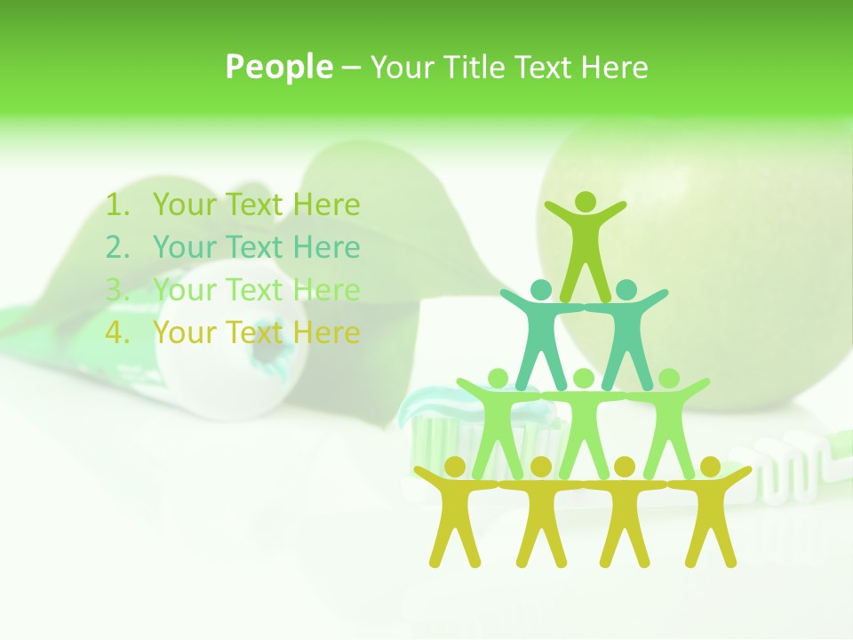 Toiletries Clean Object PowerPoint Template