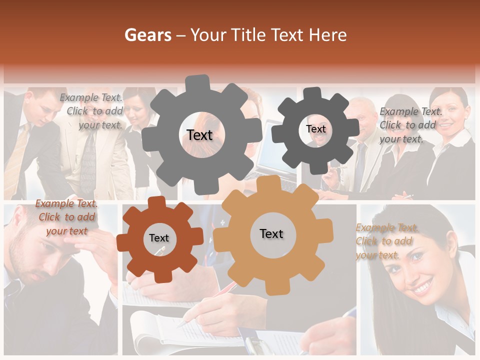 Weapon Gun Freezing PowerPoint Template