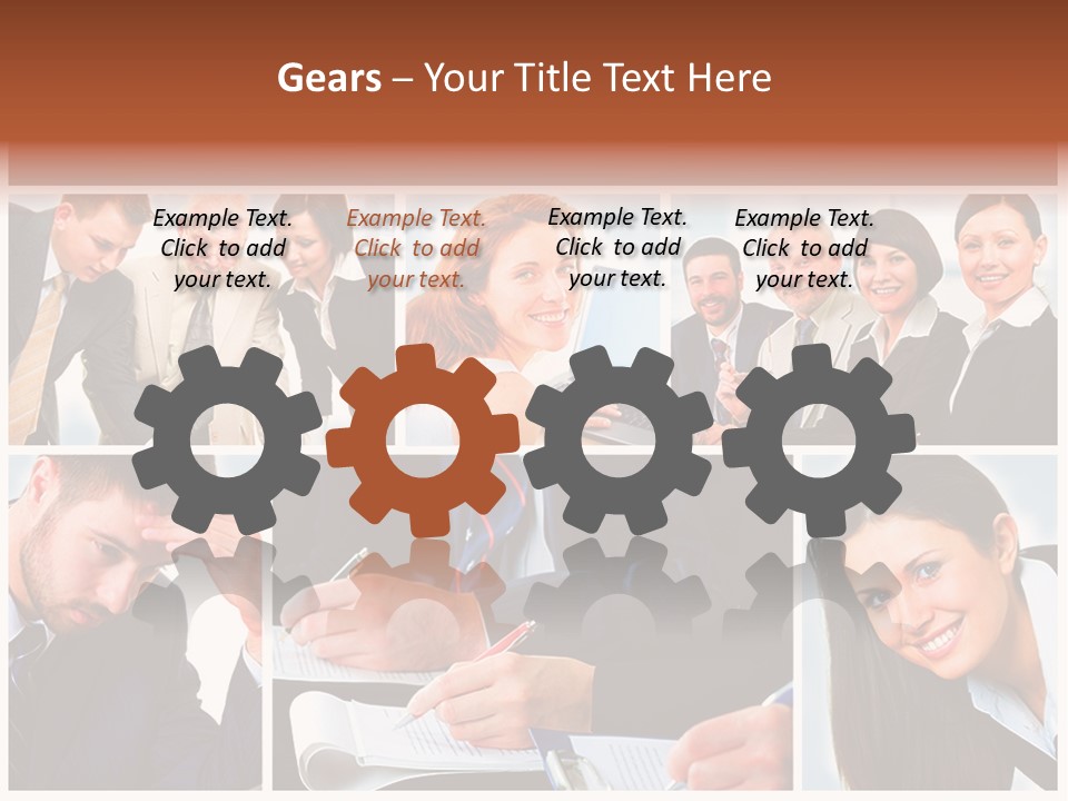 Weapon Gun Freezing PowerPoint Template