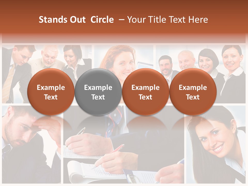 Weapon Gun Freezing PowerPoint Template