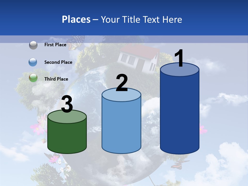 Sky Plant Air PowerPoint Template