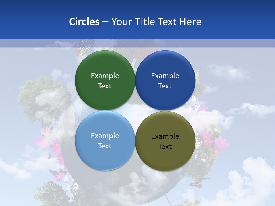 Sky Plant Air PowerPoint Template