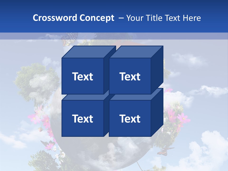 Sky Plant Air PowerPoint Template