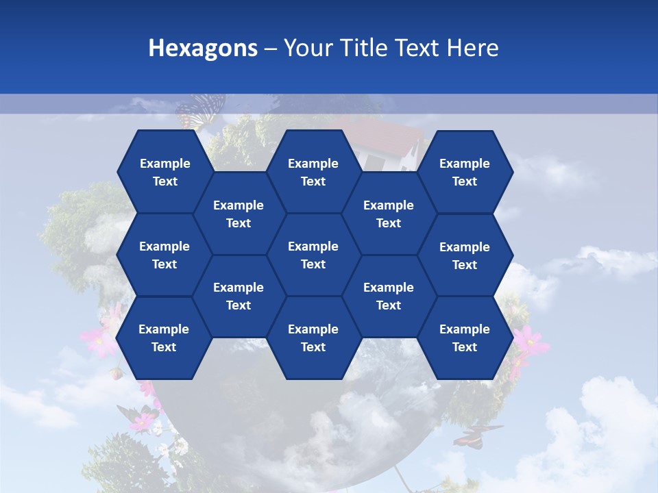 Sky Plant Air PowerPoint Template