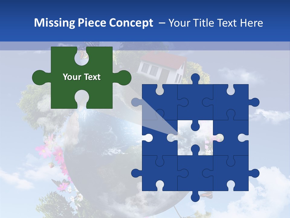 Sky Plant Air PowerPoint Template