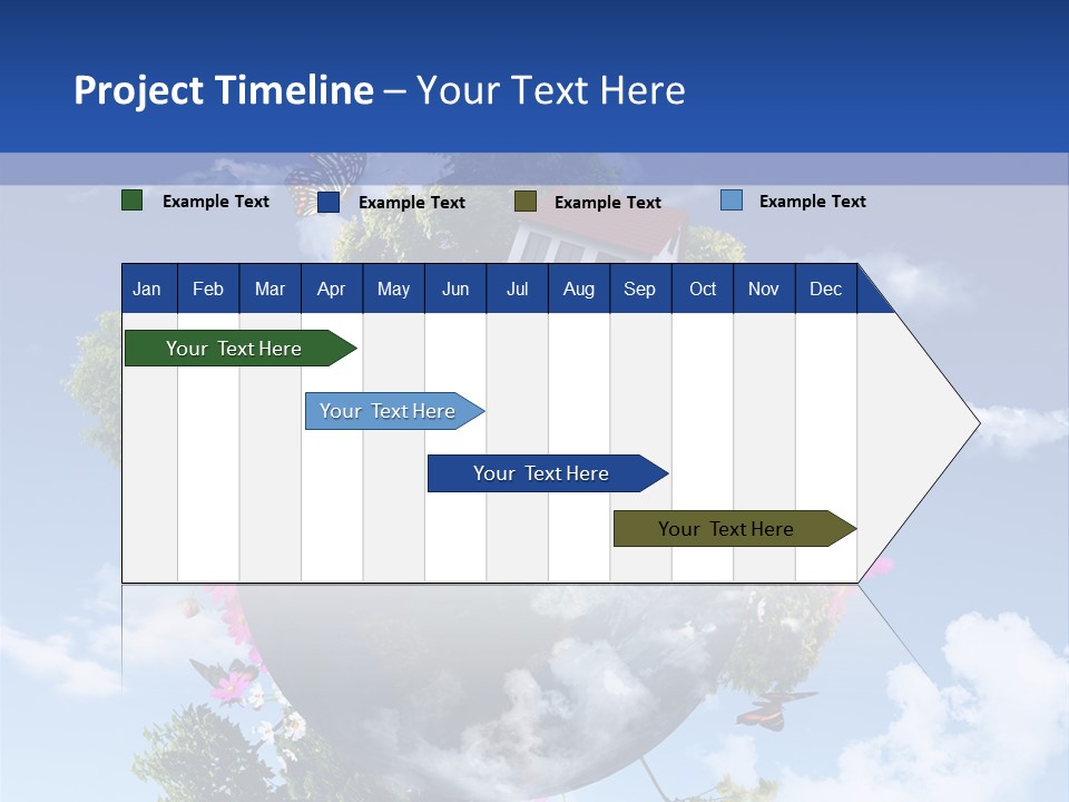 Sky Plant Air PowerPoint Template