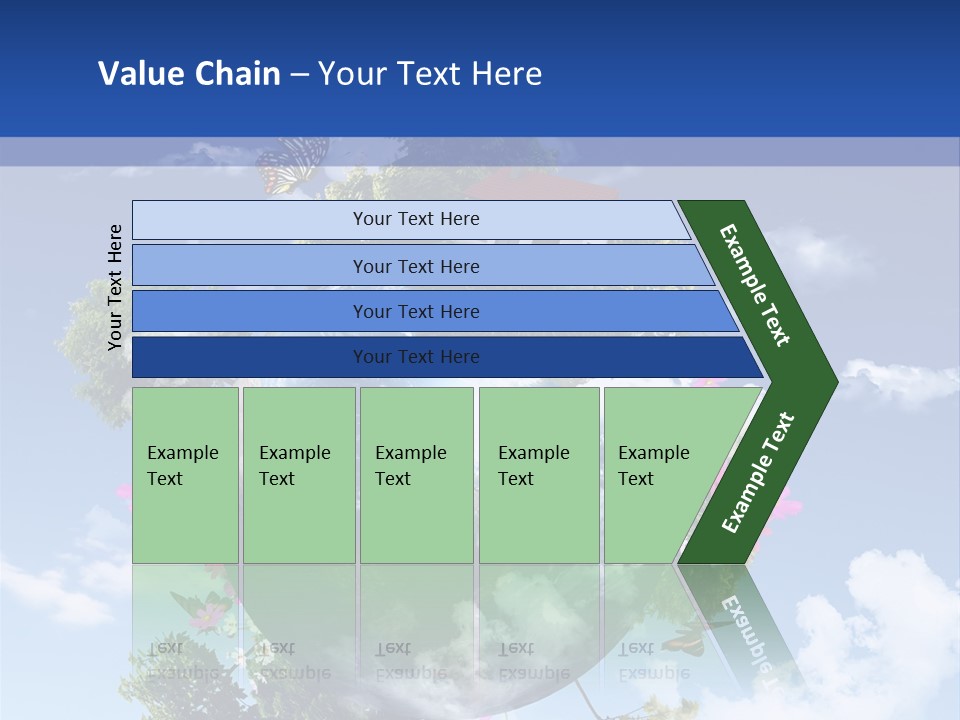Sky Plant Air PowerPoint Template