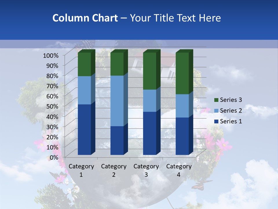 Sky Plant Air PowerPoint Template